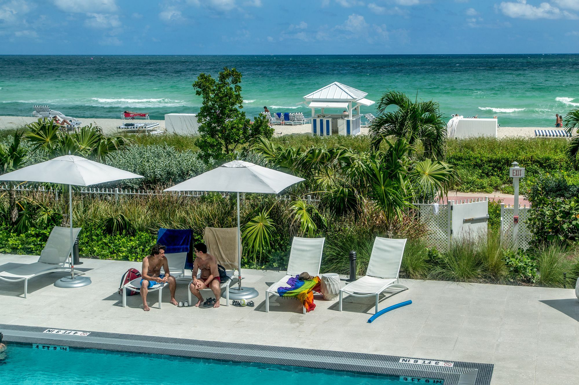 Cote D'Azur Ocean Apartments Miami Beach Bagian luar foto